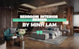 create a 3d interior design for the bedroom and relaxation room in your home