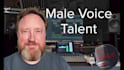record a warm, authoritative american male voice over