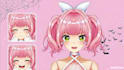 design 2d vtuber model anime vtuber avatar live2d nsfw vtuber for streaming