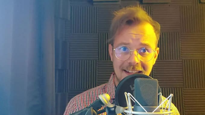 do a german voice over or video dubbing