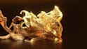 create elegant luxury gold, silver metal 3d logo reveal intro