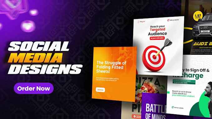 design custom social media graphics that pop