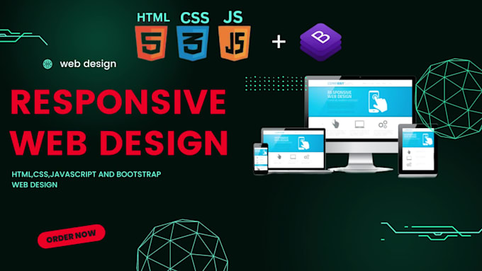 Build responsive html web pages on your website by Ravishan089 | Fiverr