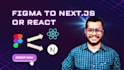 convert figma to nextjs react websites with tailwind css