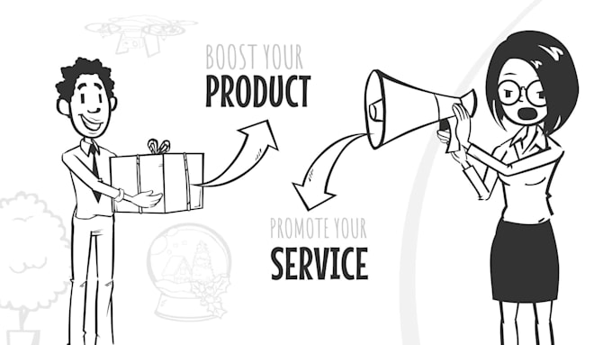 create premium custom whiteboard animation explainer video