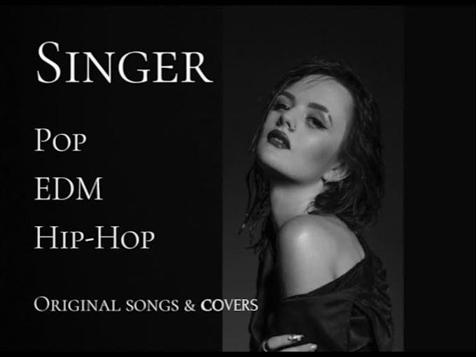 Be your original female singer, smooth vocals, pop, edm by Adlersmusic