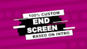 create youtube outro call to action end screen