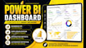 build power bi dashboard for business KPI and data visualization