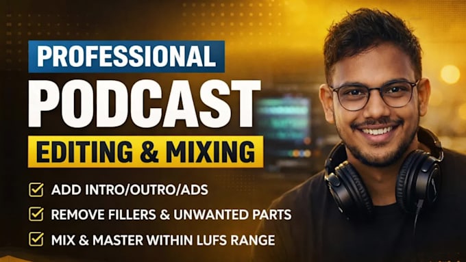 edit audio video podcast and riverside recording professionally