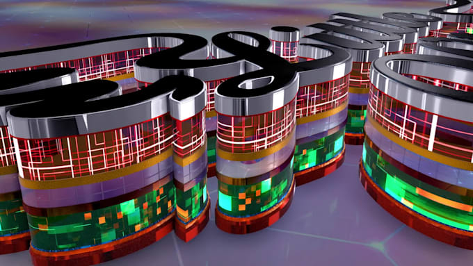 create dynamic 3d logo animation
