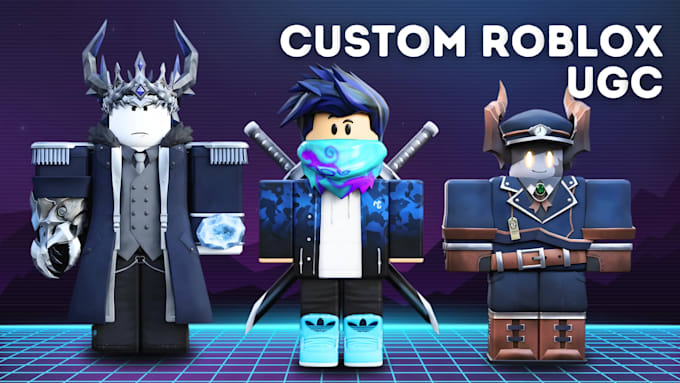 Create 3d roblox ugc, accessory, and custom model by Atlastudio | Fiverr