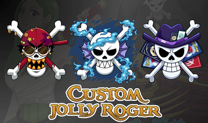 custom high quality one piece jolly roger for any purpose