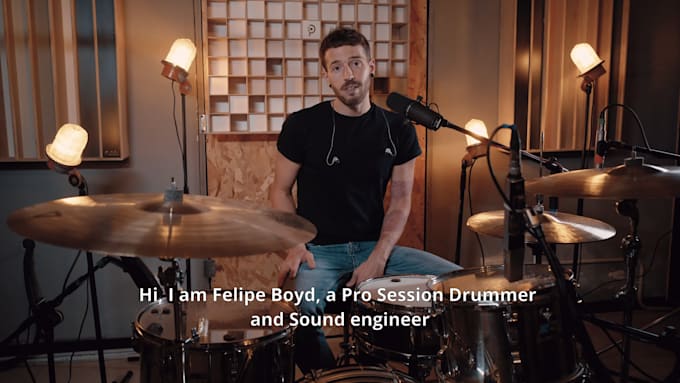 record and mix radio ready drums for your track