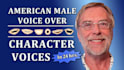 do your male character voiceover for animations games or ads