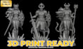 sculpt custom stl miniatures, characters, and statues for 3d printing