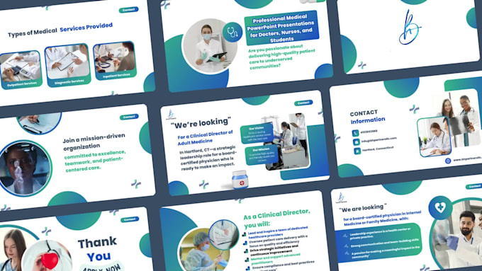 convert medical content into visual powerpoint presentations