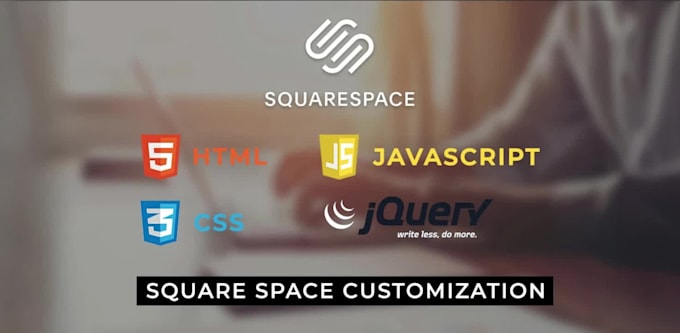 add custom CSS and HTML code to squarespace website