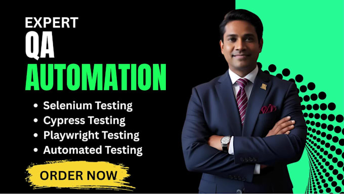 be your QA automation expert using selenium, cypress and playwright