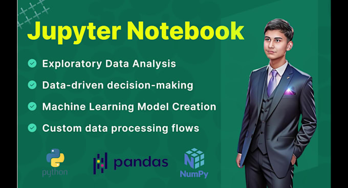 Create a professional jupyter notebook using python by James0834 | Fiverr