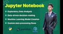 create a professional jupyter notebook using python