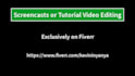 edit your screencast instructional or tutorial video