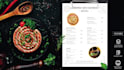 do modern restaurant menu or food menu design