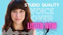 record a studio quality american female voice over