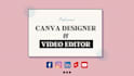 design social media posts, editable canva video templates