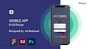 do creative mobile app UI UX in figma for ios or android
