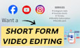 edit instagram reels and shorts