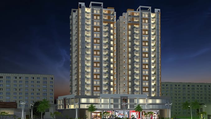 design 3d architecture rendering