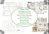 do floor plan design draw and redraw in auto cad and rendering