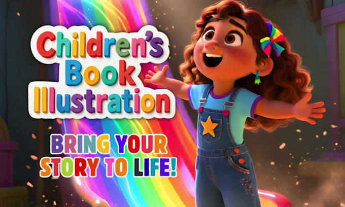Bring children stories to life with enchanting illustrations by ...