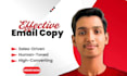 do email copywriting for effective emails