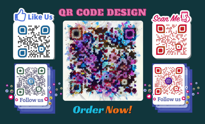 Create professional qr code generator by Creative_qr | Fiverr