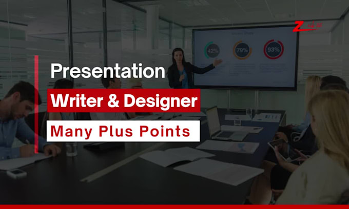 write content and design presentation