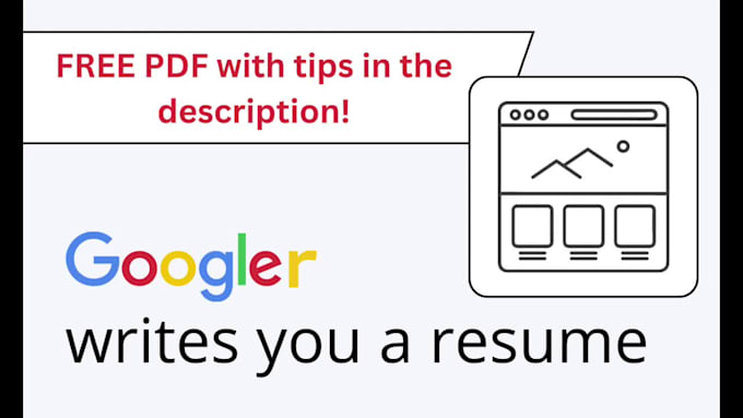 write you a tech resume, as a google software engineer