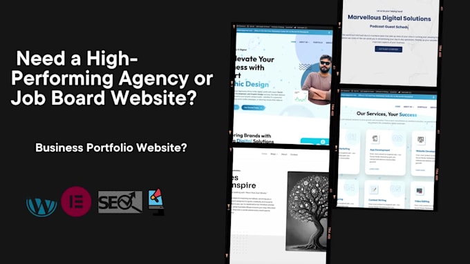 build or redesign agency, job board and business sites