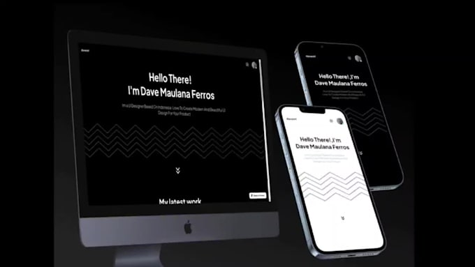 make beautiful and modern website landing page using framer