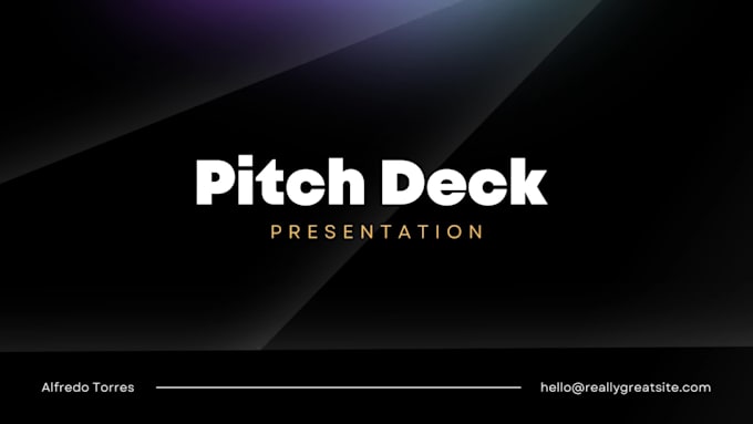 design sales deck and pitch deck powerpoint presentations