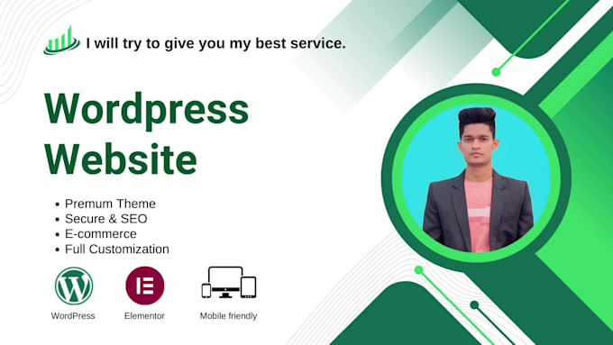 develop a responsive and mordern website for your business