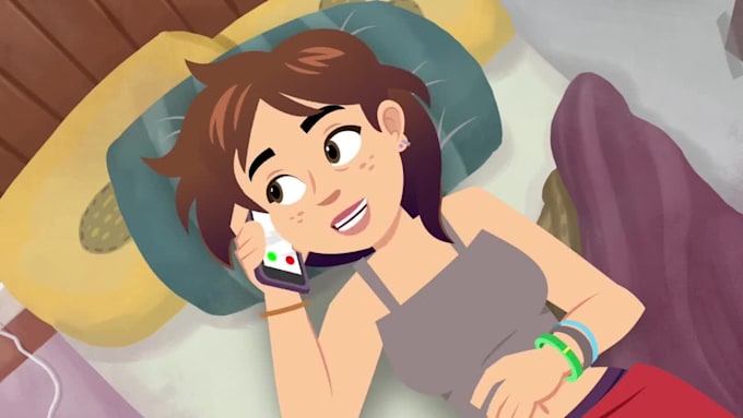 2d cartoon animation , 2d animation video , 2d character animation
