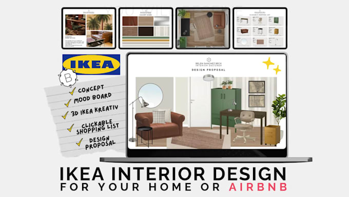 design your ikea home or airbnb