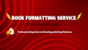 format your book for kindle and paperback