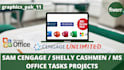 do sam cengage ms office projects excel access powerpoint data entry
