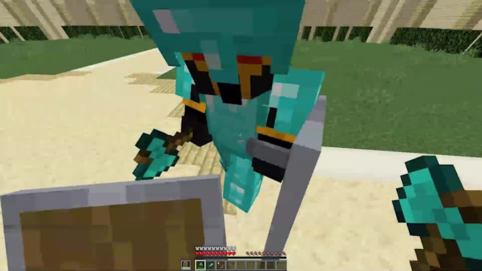 teach you minecraft axe pvp