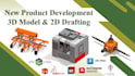 develop concepts with 3d modeling and 2d drafting
