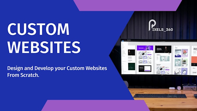 Design and develop a custom website in html css and wordpress by Pixels ...