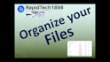 clean and organize your files on your computer