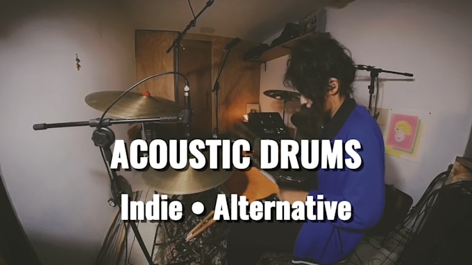 record professional drums in indie, alternative, pop styles